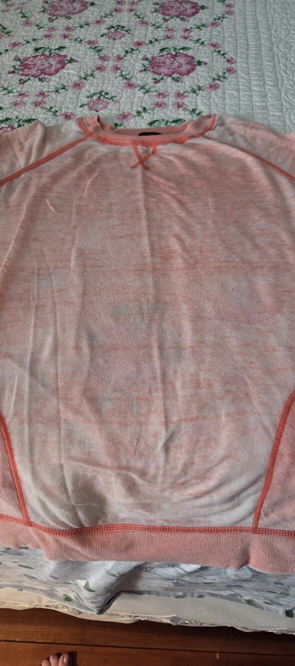 Oversize Orange Sweatshirt